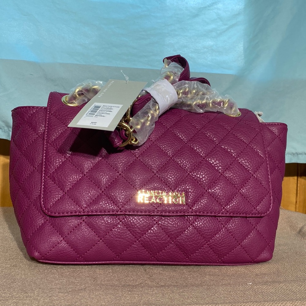 Brand new Kenneth Cole Reaction purse gold accent